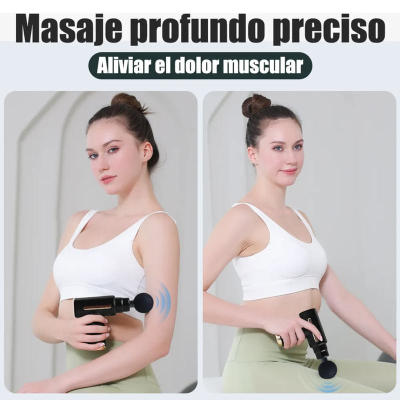 Pistola Masajeadora Eléctrica Portátil