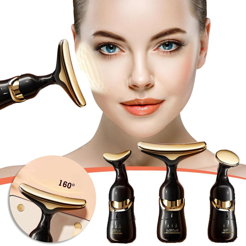 Masajeador Facial 3 En 1 Con Microcorriente