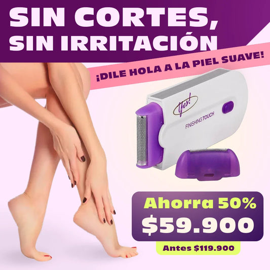 DEPILADORA PORTATIL ELECTRICA UNISEX