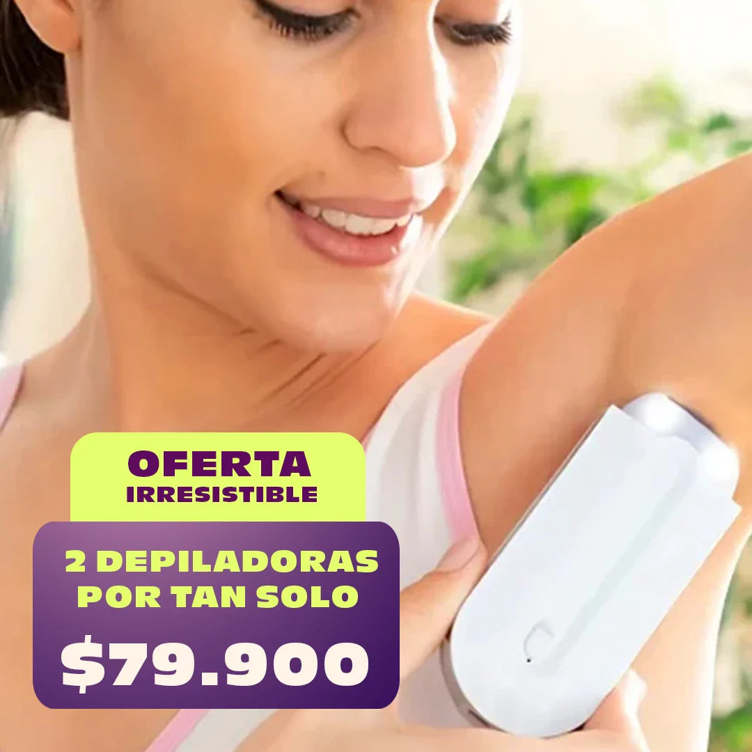 DEPILADORA PORTATIL ELECTRICA UNISEX