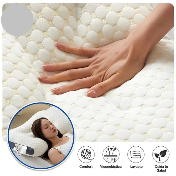Almohada Ortopédica 2X1 + Envio Gratis