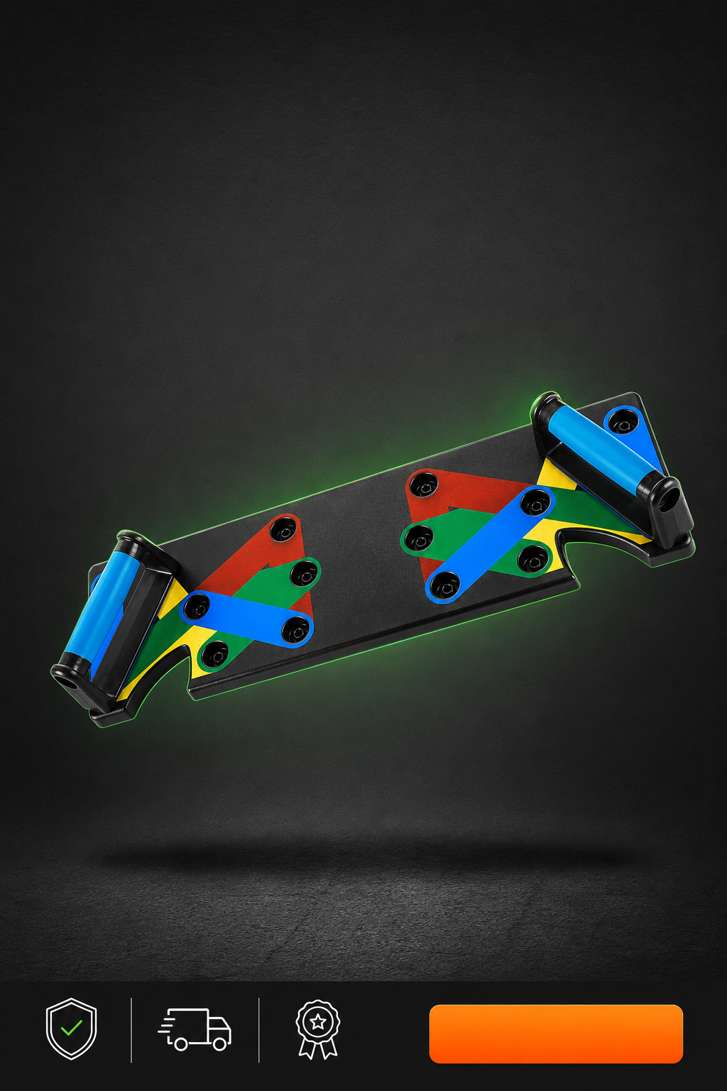 Tabla Push Up Con Bandas Elasticas