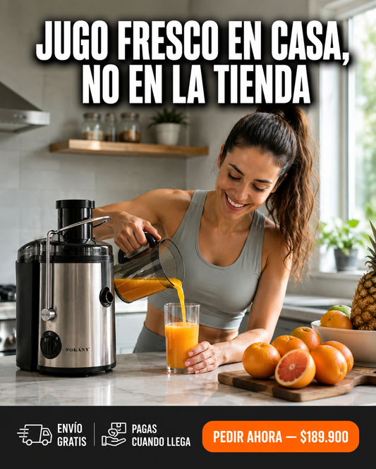 Extractor jugo eléctricoSokany con Jarra