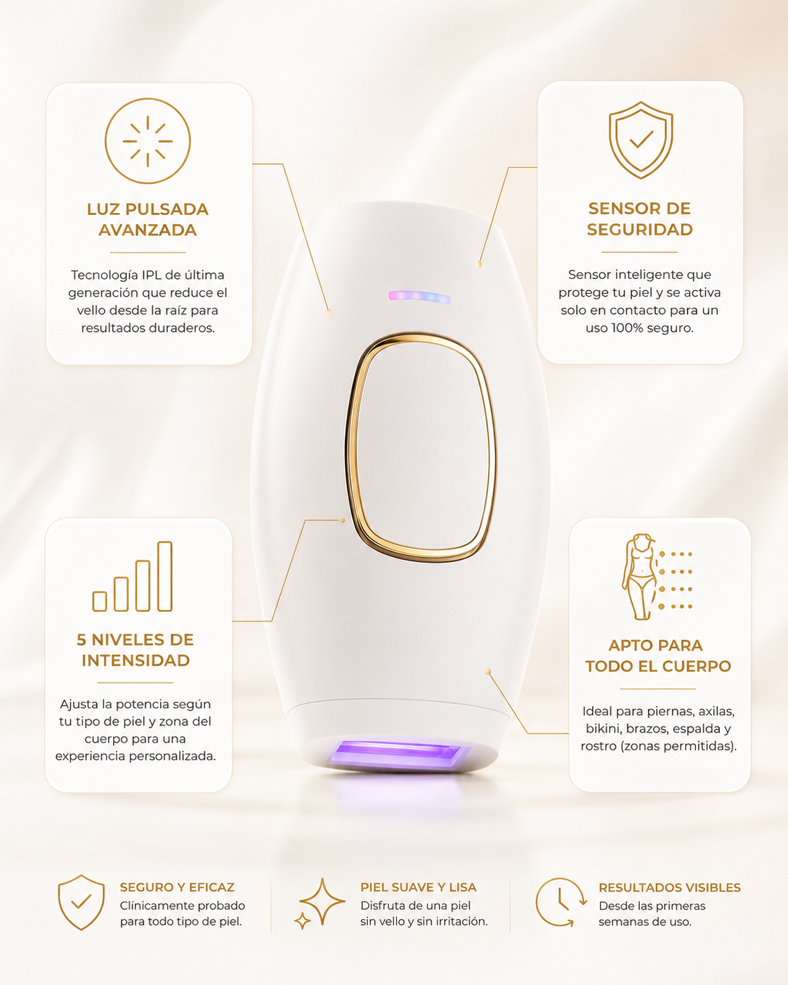 Depiladora Laser IPL