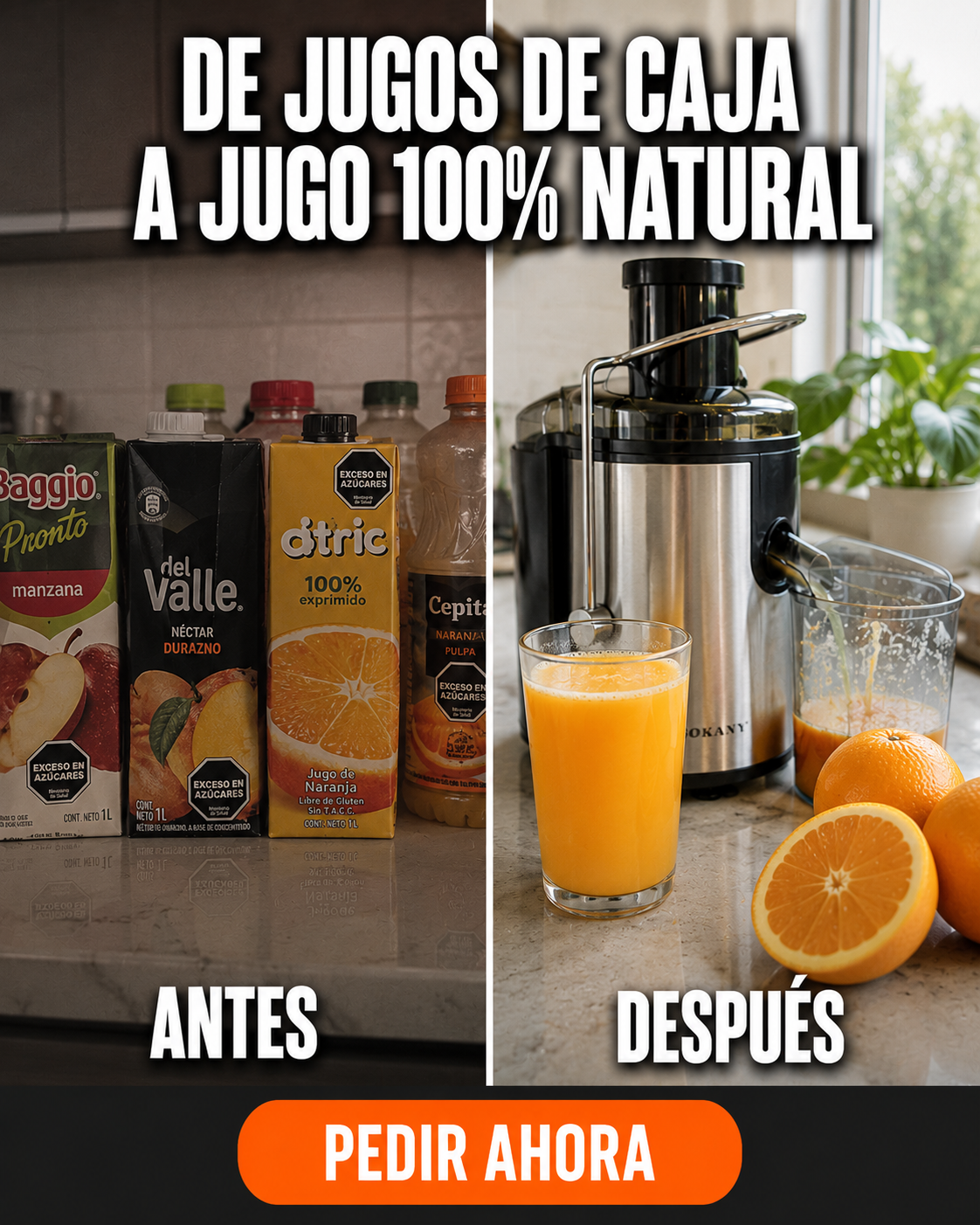 Extractor jugo eléctricoSokany con Jarra