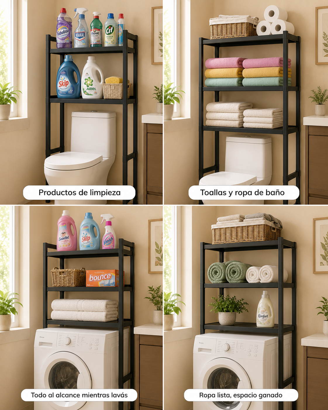 Rack Estante De Baño