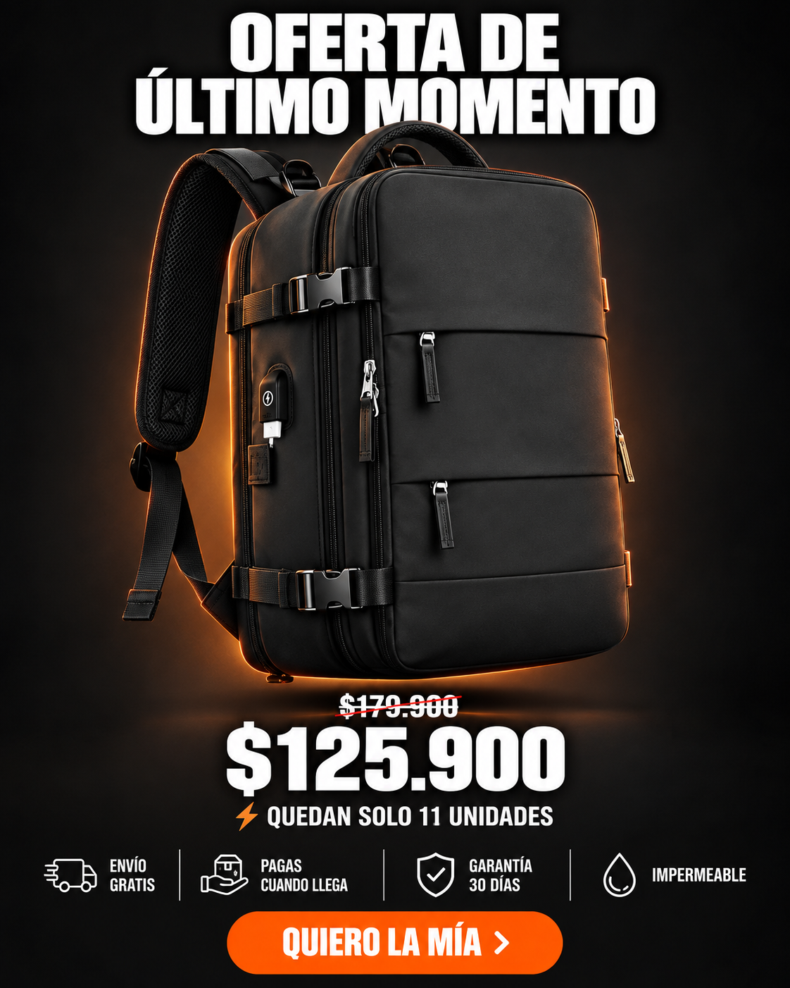 Maleta Amazon De Viaje Con Puerto Power Bank
