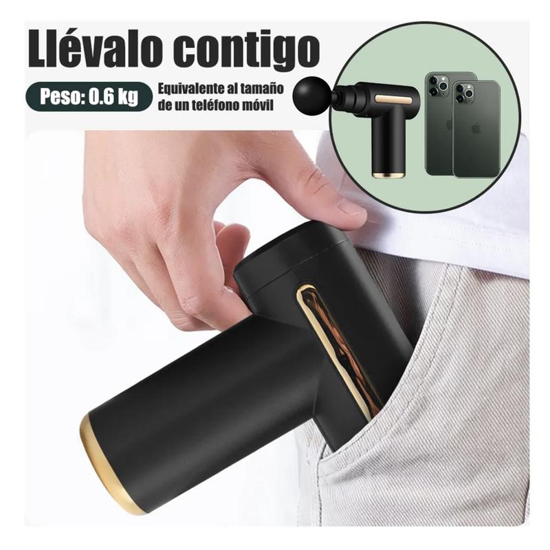 Pistola Masajeadora Eléctrica Portátil
